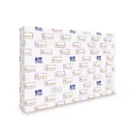 CARTULINA BRISTOL 50CM X 65CM 59KGS 180GRS BLANCA. ATADO DE 25 PZAS.