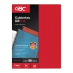 CUBIERTA CARTA GBPLAK 25JG RAYA ROJO