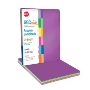 CUBIERTA CARTA GBCOLOR MIXTO C/60
