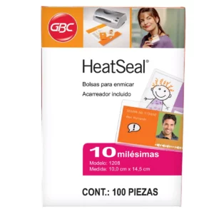 MICA TERMICA 10MM 1208 10X14.5CMS ATADO DE 100 PZAS.