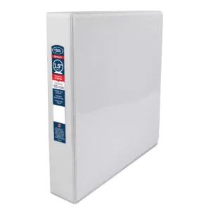 CARPETA CARTA 361 "O" 1.5" BLANCA P7148 ATADO DE 2 PZAS.