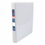 CARPETA CARTA 361 "O" 0.5" BLANCA P3129 ATADO DE 2 PZAS.