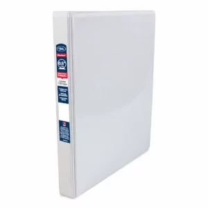 CARPETA CARTA 361 "O" 0.5" BLANCA P3129 ATADO DE 2 PZAS.