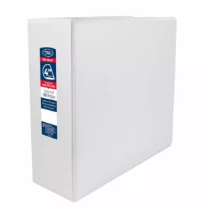 CARPETA CARTA 386 "D" 4" BLANCA P1602