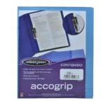 FOLDER CARTA ACCOGRIP NP PALANCA AZUL C ATADO DE 4 PZAS.