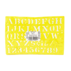 GIOSER NO. 9 15MM MAYUSCULA ROMANA ATADO DE 10 PZAS.