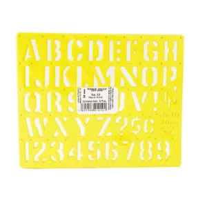 GIOSER NO. 10 20MM MAYUSCULA BLOCK ATADO DE 10 PZAS.