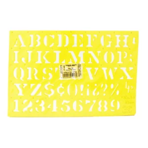 GIOSER NO. 13 21MM MAYUSCULA ROMANA ATADO DE 10 PZAS.