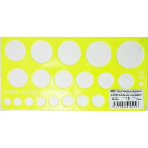 GIOSER NO. 16 CIRCULOS       . ATADO DE 10 PZAS.