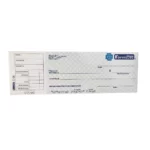 CHEQUES PARA PRACTICAS 1/4 DE CARTA 25 HOJAS C06 ATADO DE 10 PZAS.