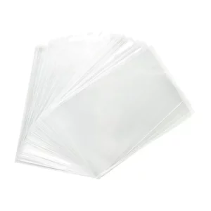 SOBRE TRANSPARENTE 053 20.6X14.0 ATADO DE 100 PZAS.