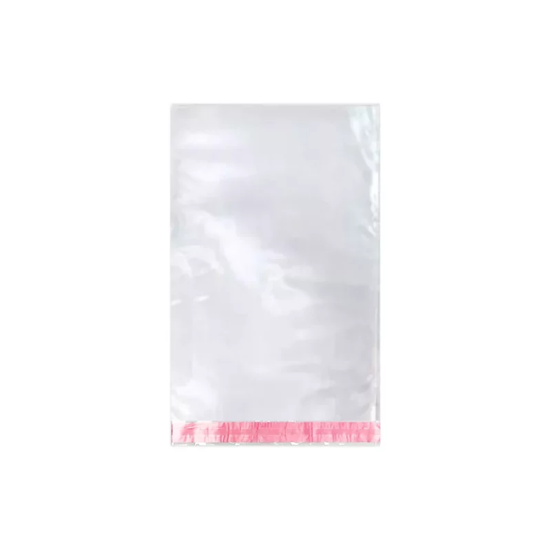 SOBRE TRANSPARENTE C/ADHESIVO C/50 5X7CMS