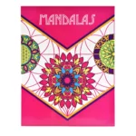 LIBRO PARA COLOREAR MANDALAS FLORES ATADO DE 3 PZAS.