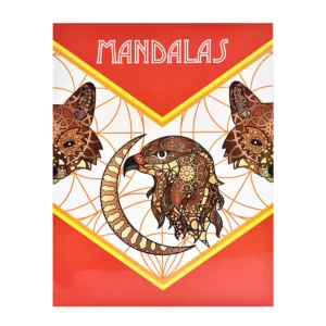 LIBRO PARA COLOREAR MANDALAS ANIMALES ATADO DE 3 PZAS.