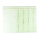 BLOCK TABULAR 8 COLUMNAS C/C 3408 ATADO DE 3 PZAS.