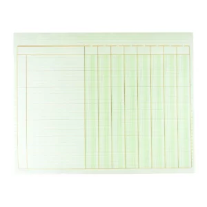 BLOCK TABULAR 8 COLUMNAS C/C 3408 ATADO DE 3 PZAS.