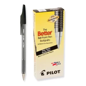 BOLIGRAFO BETTER PF NEGRO 35011 ATADO DE 6 PZAS.