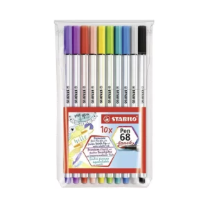 PLUMIN PEN 68 BRUSH C/10 COL 568/10-11