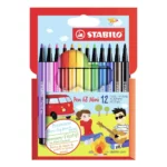PLUMIN PEN 68 C/12 COLORES 668/12