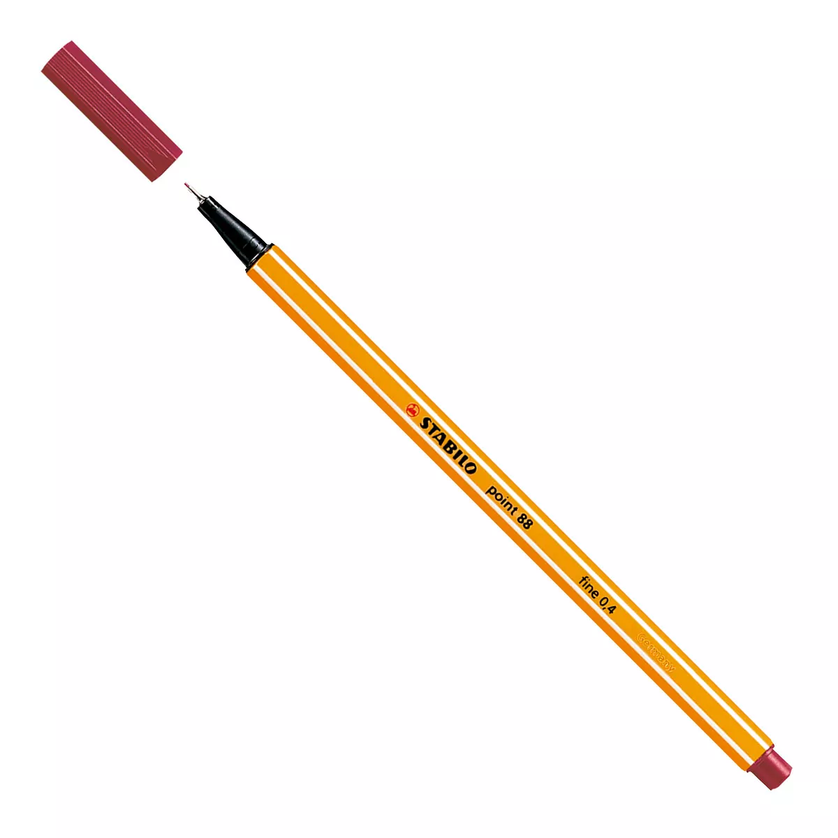 ROTULADOR POINT 88 C/10 88/50 ROJO OBSCURO