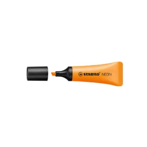 MARCATEXTOS NEON C/10 72/54 NARANJA