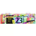 MARCATEXTOS BOSS FLUORESCENTE Y PASTEL C/23 7023-01