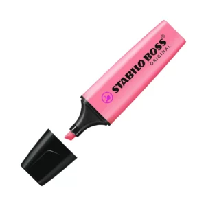 MARCATEXTOS BOSS C/10 70/40 ROJO