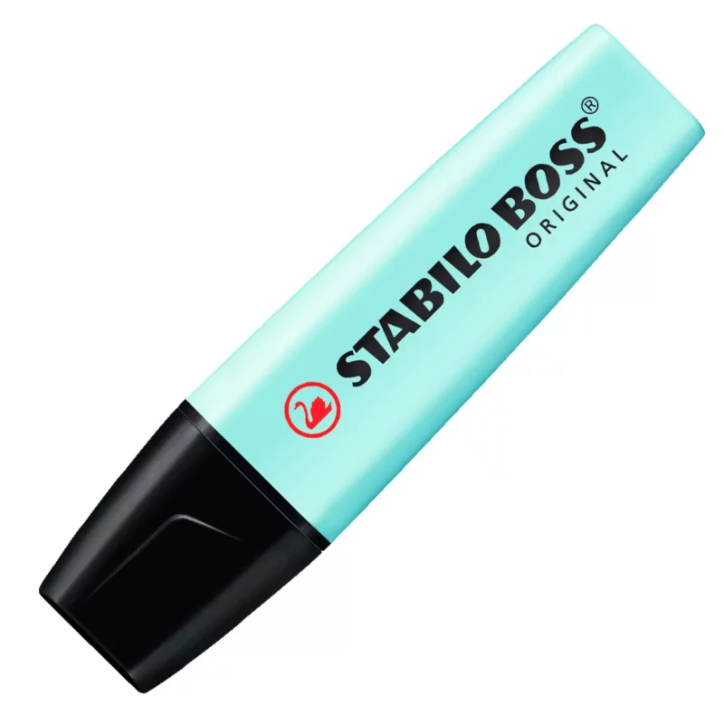MARCATEXTOS BOSS C/10 70/113 PASTEL TURQUESA