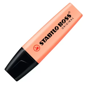 MARCATEXTOS BOSS C/10 70/126 PASTEL DURAZNO
