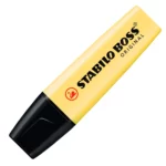 MARCATEXTOS BOSS C/10 70/144 PASTEL AMARILLO