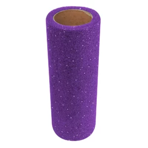 TUL DIAMANTADO 15X9.14MTS MORADO