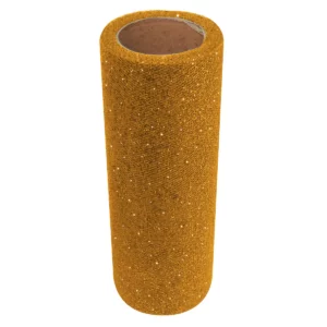 TUL DIAMANTADO 15X9.14MTS DORADO