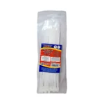 CINCHO DE PLASTICO BLANCO C/25 20CMS ATADO DE 2 PZAS.