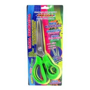 TIJERAS PARA FOAMY METALICA ONDAS ATADO DE 2 PZAS.
