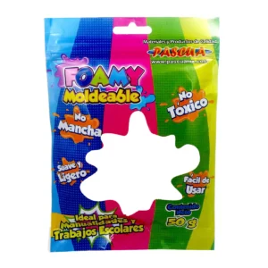 FOAMY MOLDEABLE PASCUA 50G BLANCO ATADO DE 2 PZAS.