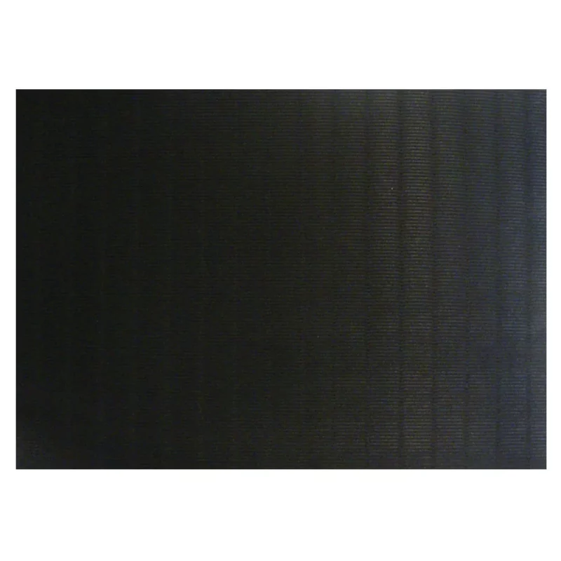 PAPEL CORRUGADO 77X54 001 NEGRO ATADO DE 10 PZAS.