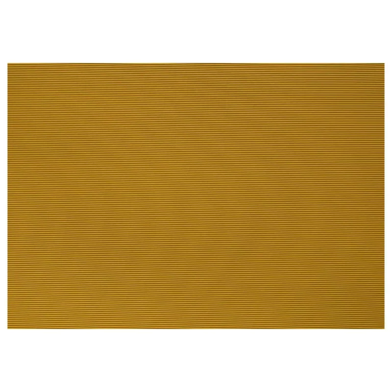 PAPEL CORRUGADO 77X54 008 AMARILLO MANGO ATADO DE 10 PZAS.