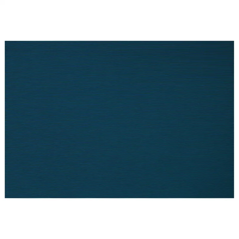 PAPEL CORRUGADO 77X54 012 AZUL CIELO ATADO DE 10 PZAS.