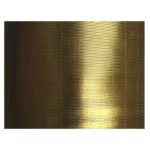 PAPEL CORRUGADO 77X54 023 METALICO ORO ATADO DE 10 PZAS.