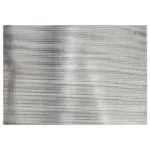 PAPEL CORRUGADO 77X54 024 METALICO PLATA ATADO DE 10 PZAS.