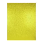 FOAMY CARTA DIAMANTADO JB ORO CLARO ATADO DE 10 PZAS.