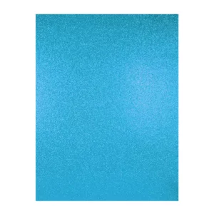 FOAMY CARTA DIAMANTADO OI AZUL ELECTRICO ATADO DE 10 PZAS.