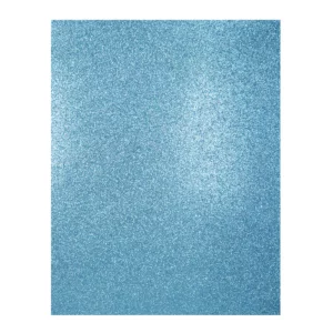 FOAMY CARTA DIAMANTADO OT AZUL CIELO ATADO DE 10 PZAS.