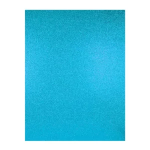 FOAMY CARTA DIAMANTADO IRIS OT AZUL CIELO ATADO DE 10 PZAS.