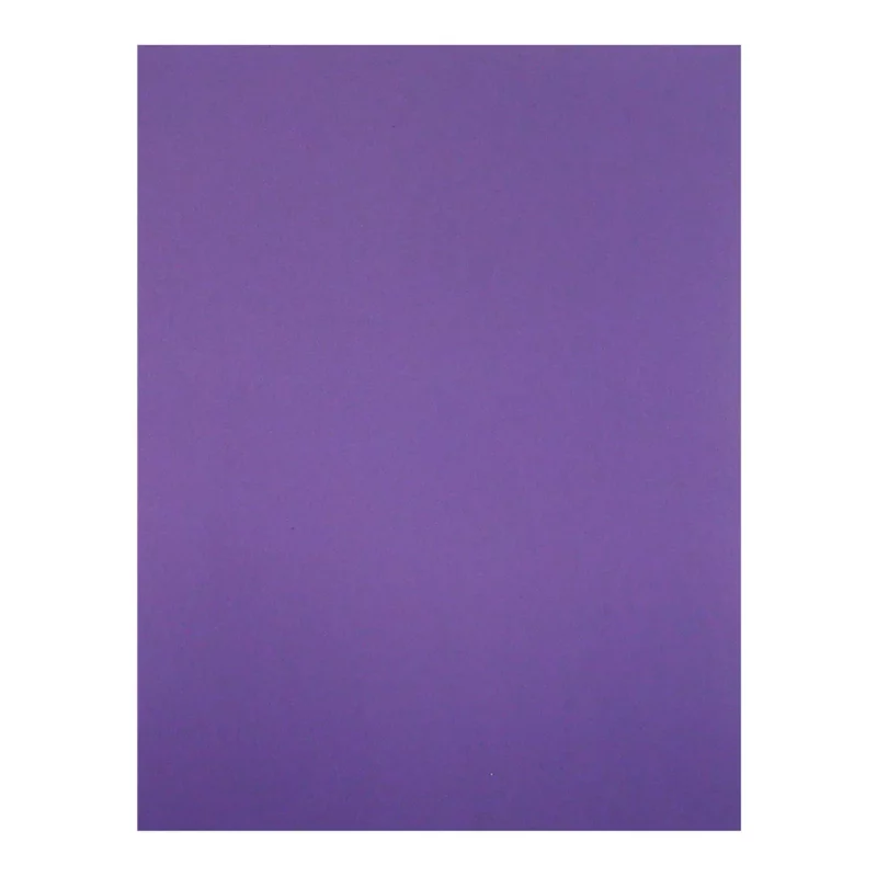 FOAMY CARTA PA MORADO ATADO DE 24 PZAS.