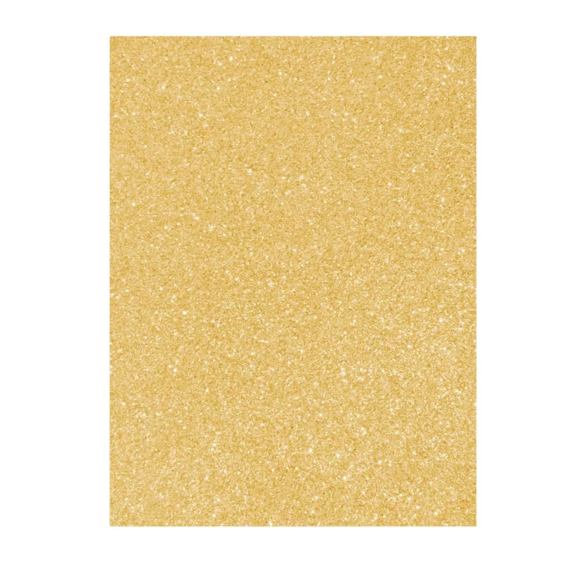 FOAMY CARTA METALICO 6MFJA DORADO ATADO DE 5 PZAS.