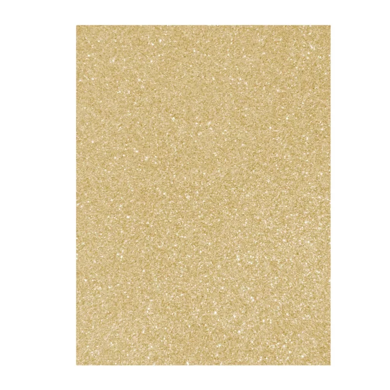 FOAMY CARTA METALICO 6MFJB ORO CLARO ATADO DE 5 PZAS.