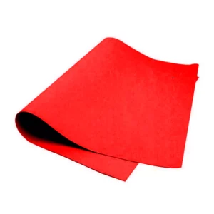 FOAMY LAMINA 95X70CMS HA ROJO ATADO DE 5 PZAS.
