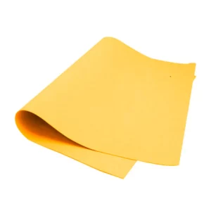 FOAMY LAMINA 95X70CMS JA AMARILLO MANGO ATADO DE 5 PZAS.