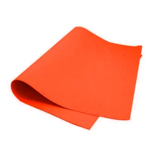 FOAMY LAMINA 95X70CMS KA NARANJA ATADO DE 5 PZAS.